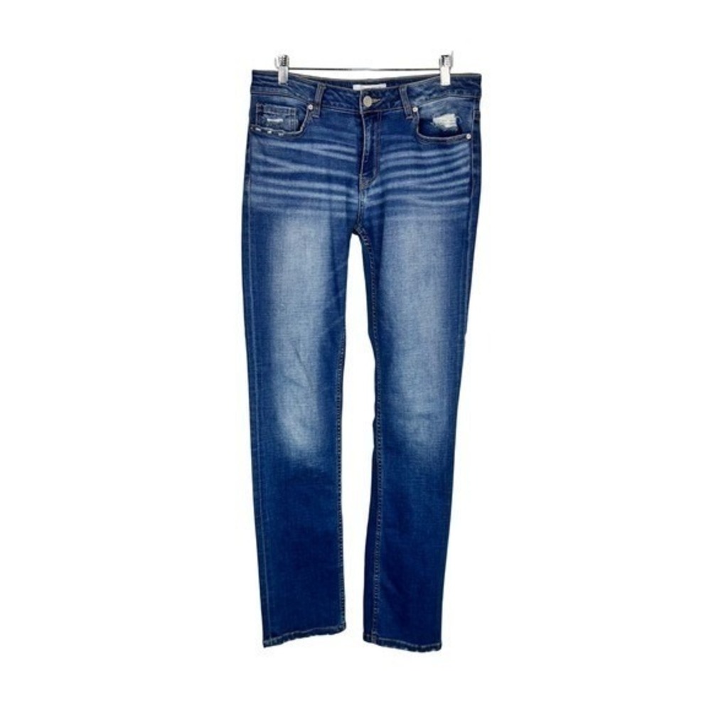 BKE Women's Straight Leg Jeans - Blue